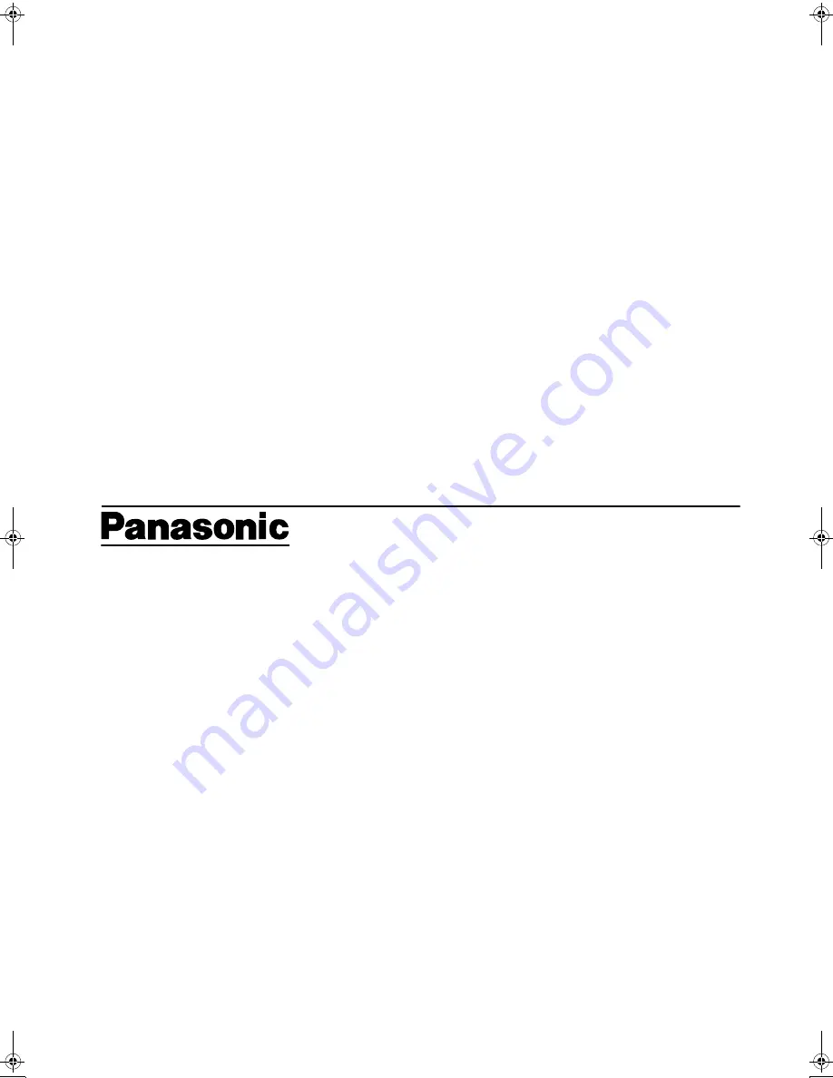 Panasonic Proline AG-VP300P Operating Insructions Download Page 64