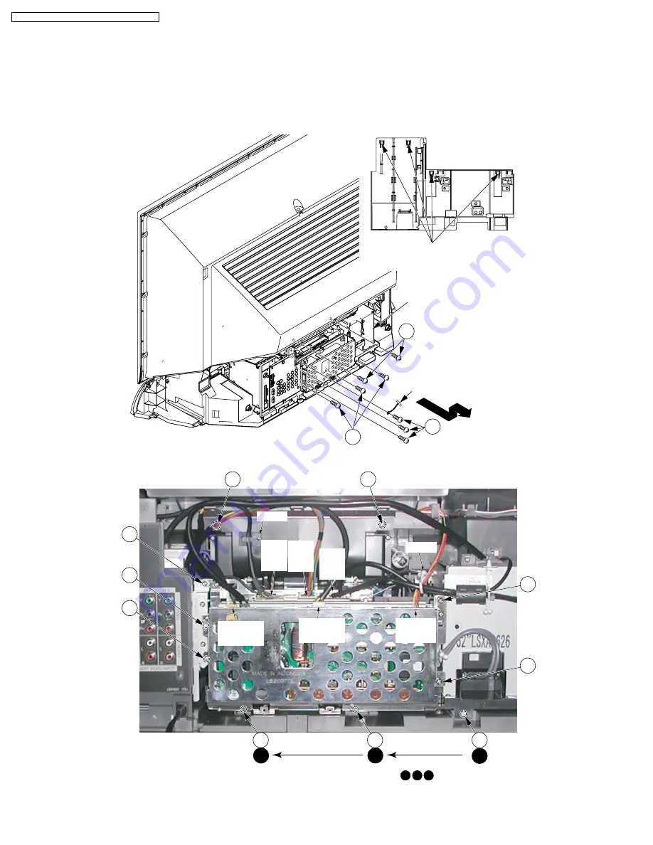 Panasonic PT-44LCX65-K Service Manual Download Page 44