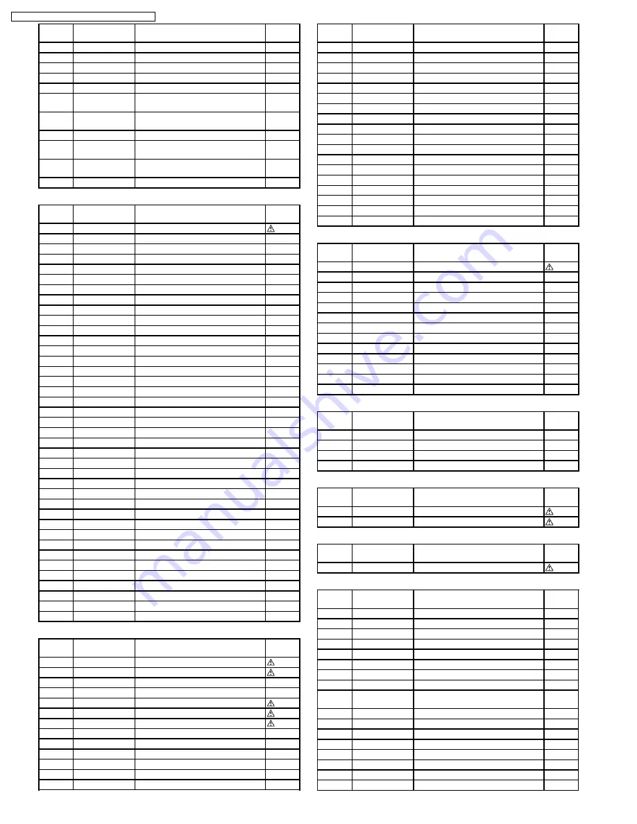 Panasonic PT-44LCX65-K Service Manual Download Page 224