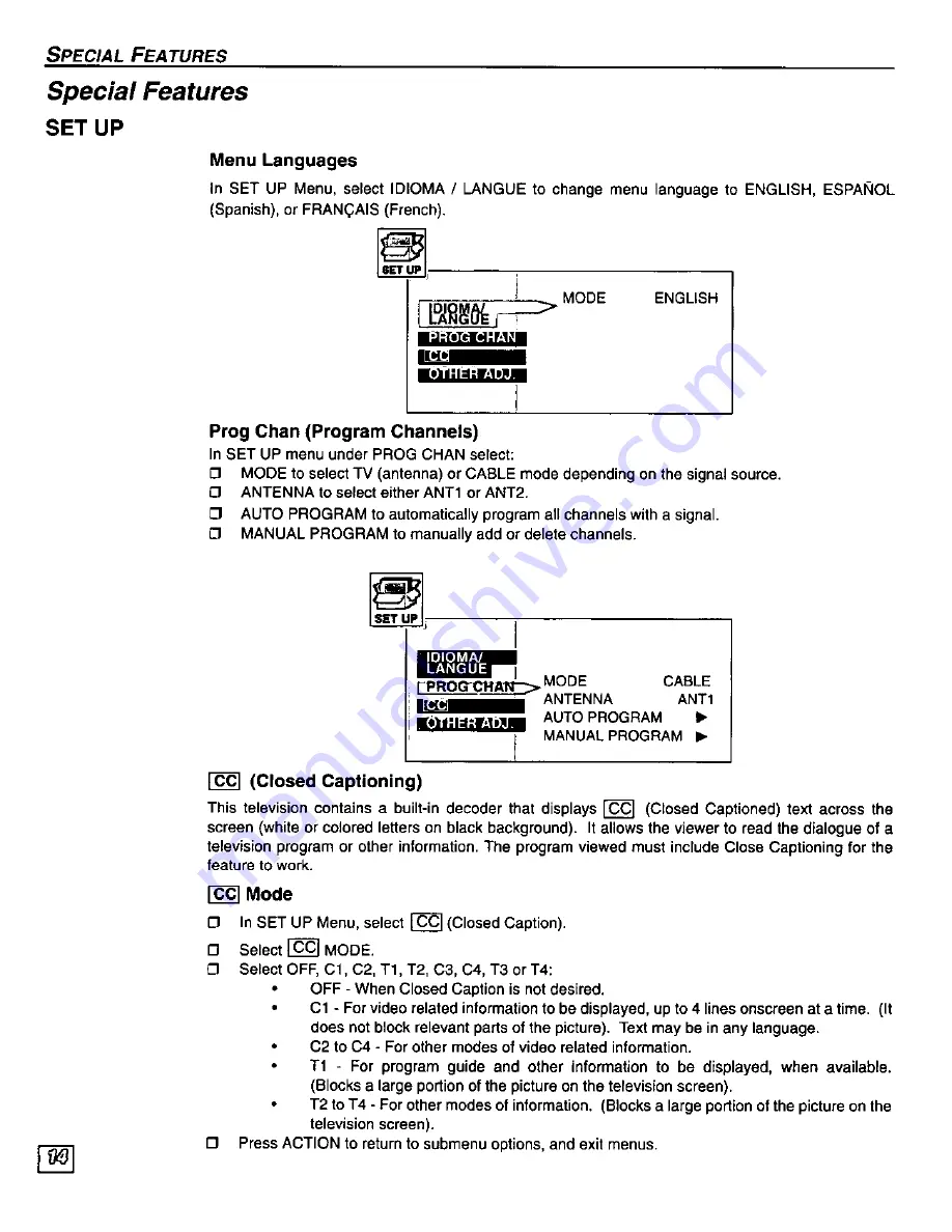 Panasonic PT-51SX60 Operating Instructions Manual Download Page 16