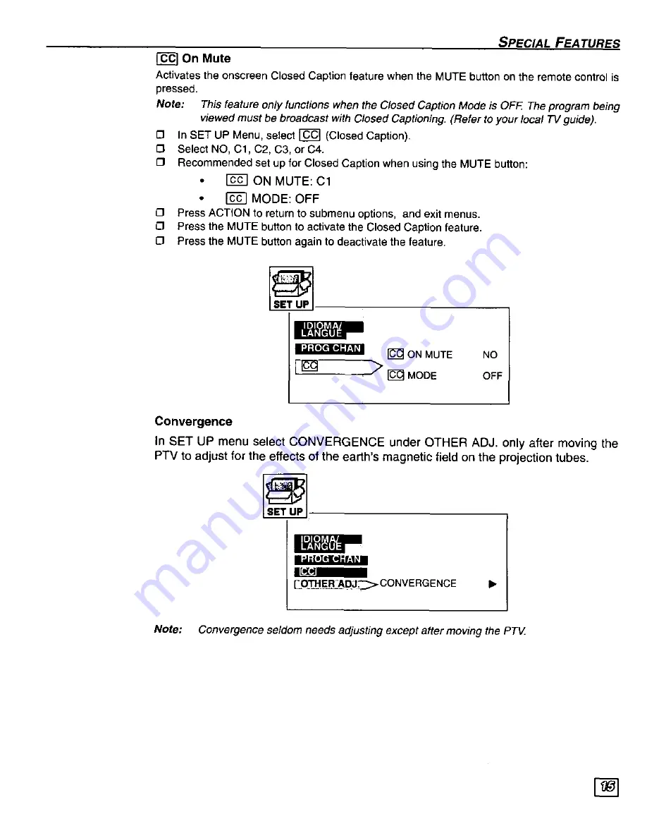 Panasonic PT-51SX60 Operating Instructions Manual Download Page 17