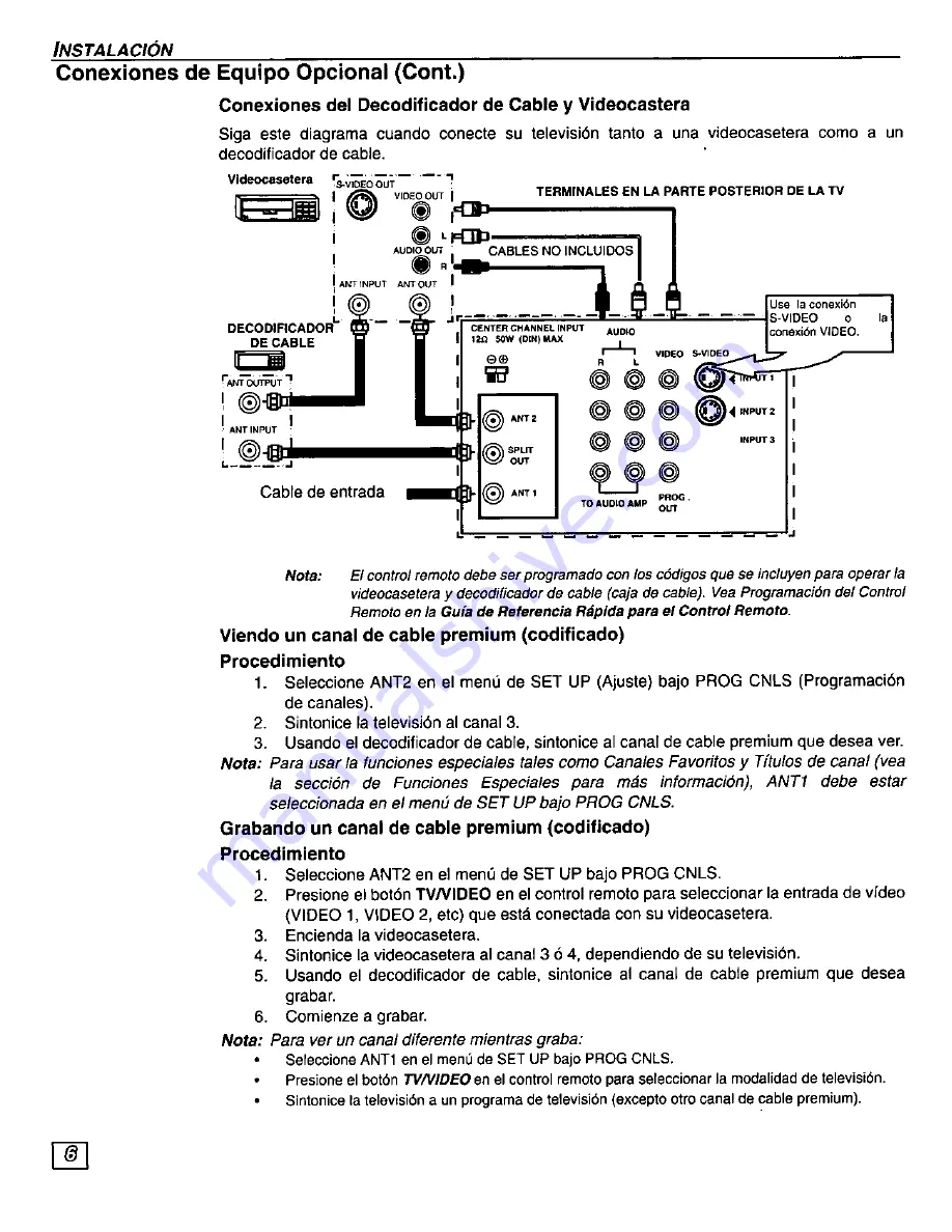 Panasonic PT-51SX60 Operating Instructions Manual Download Page 32