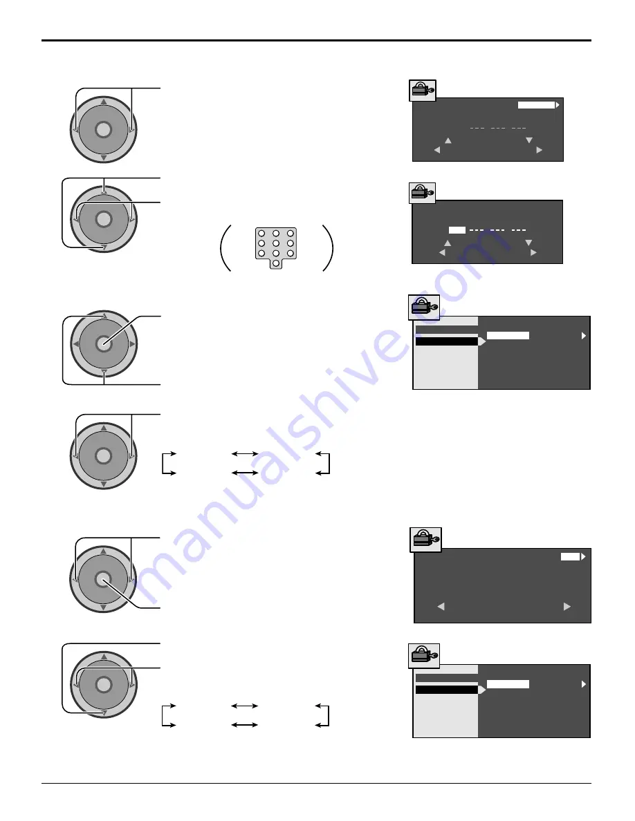 Panasonic PT-52DL52 Operating Instructions Manual Download Page 50