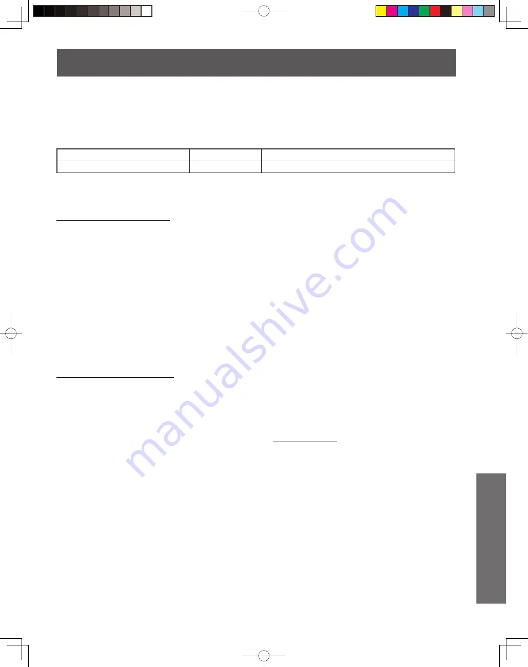 Panasonic PT-52LCX15K Operating Instructions Manual Download Page 151