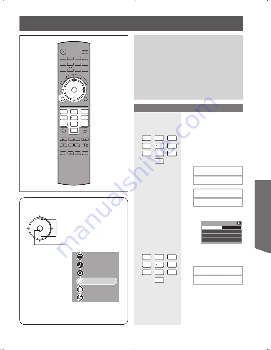 Panasonic PT-56DLX25 Скачать руководство пользователя страница 45