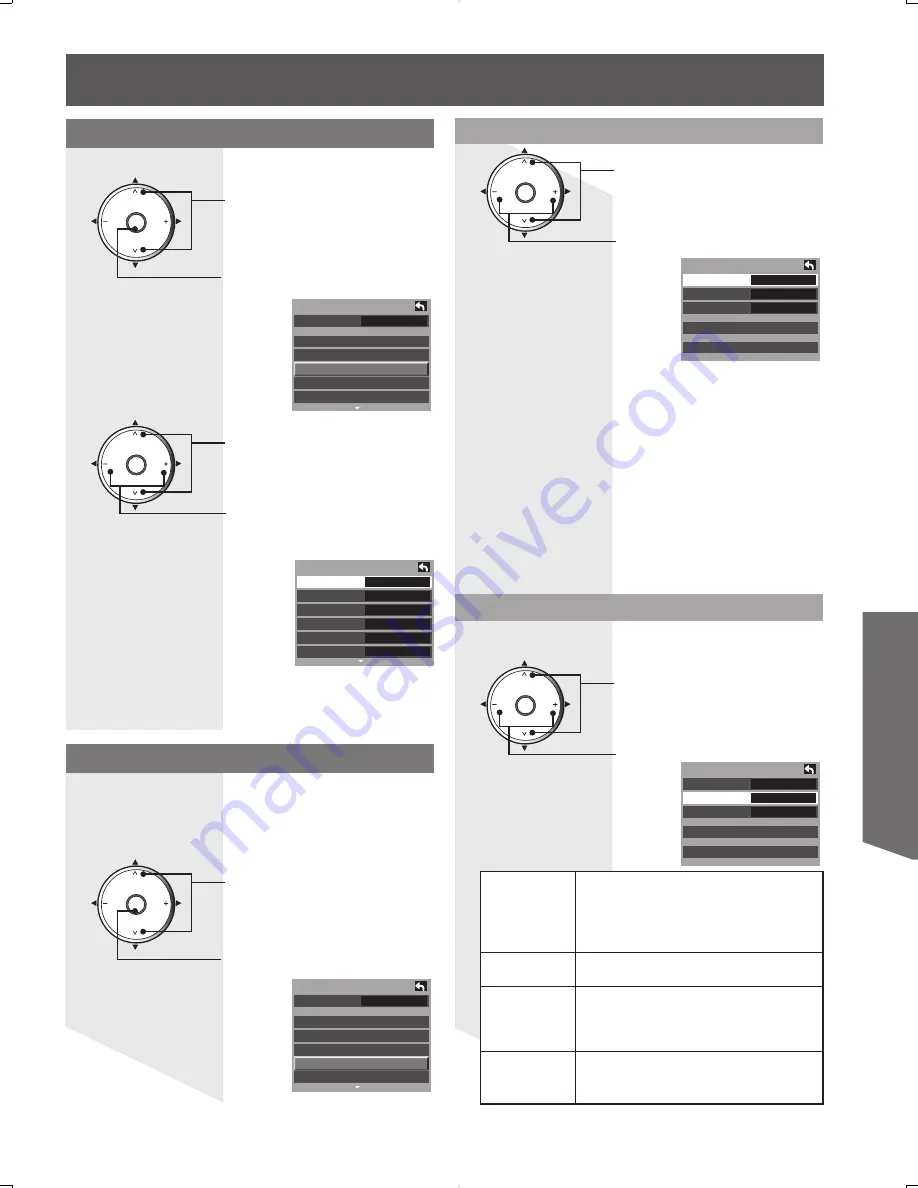 Panasonic PT-56DLX25 Operating Instructions Manual Download Page 55