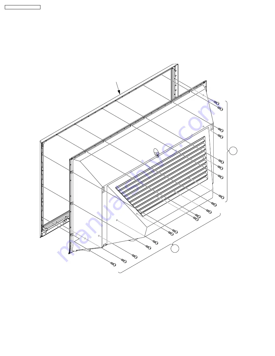 Panasonic PT-56DLX25 Service Manual Download Page 34