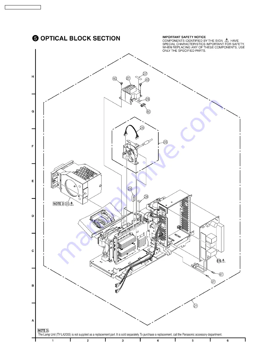 Panasonic PT-56DLX25 Service Manual Download Page 92