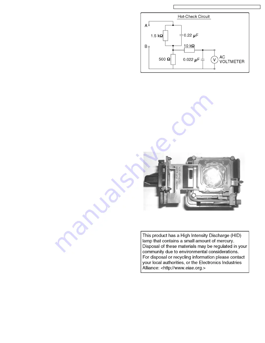 Panasonic PT-56LCX66 Service Manual Download Page 3