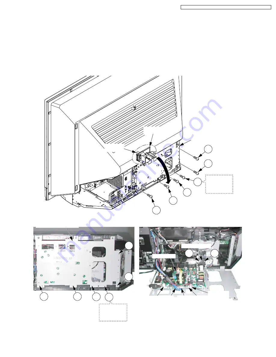 Panasonic PT-56LCX66 Service Manual Download Page 39