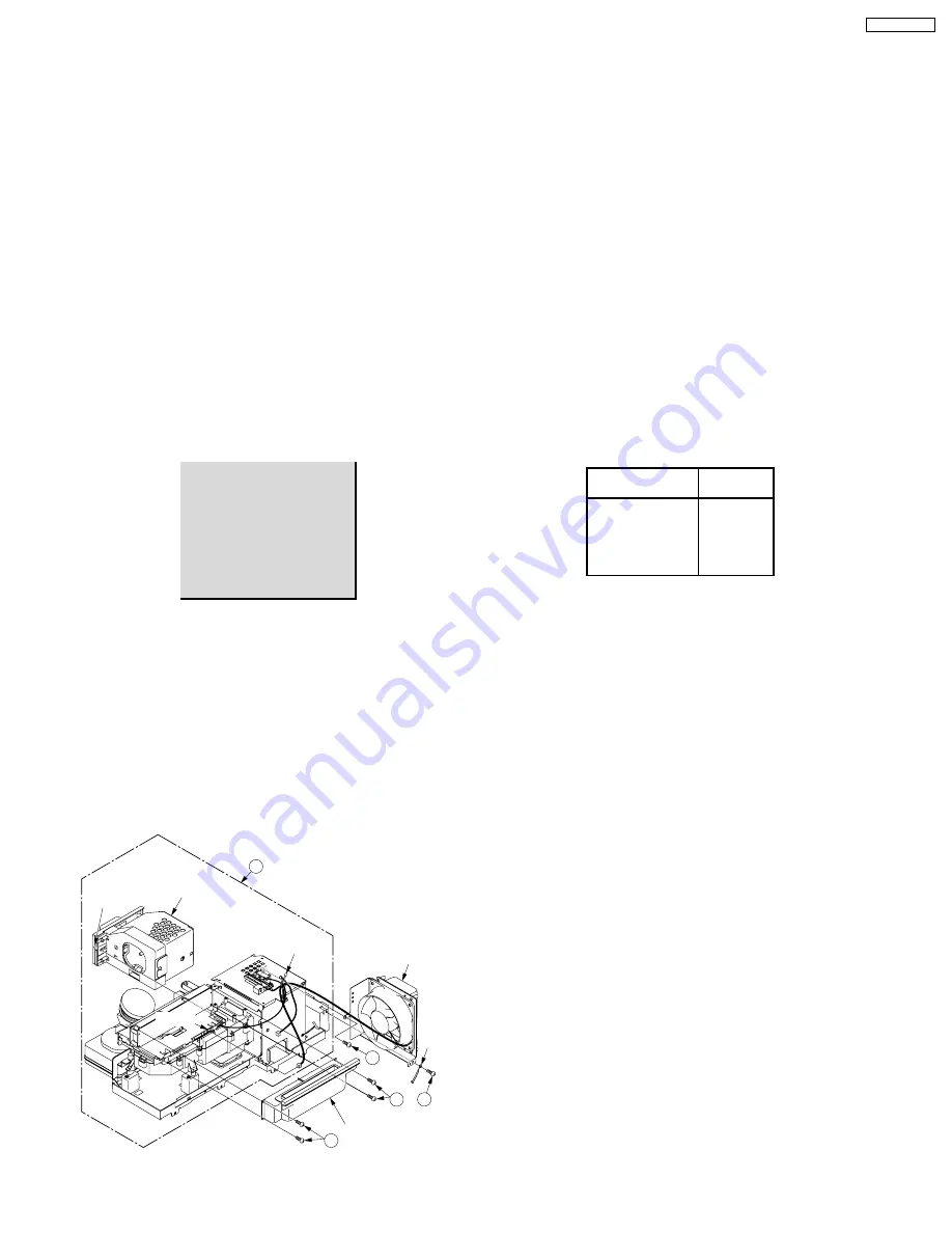 Panasonic PT-60LCX64-K Service Manual Download Page 17