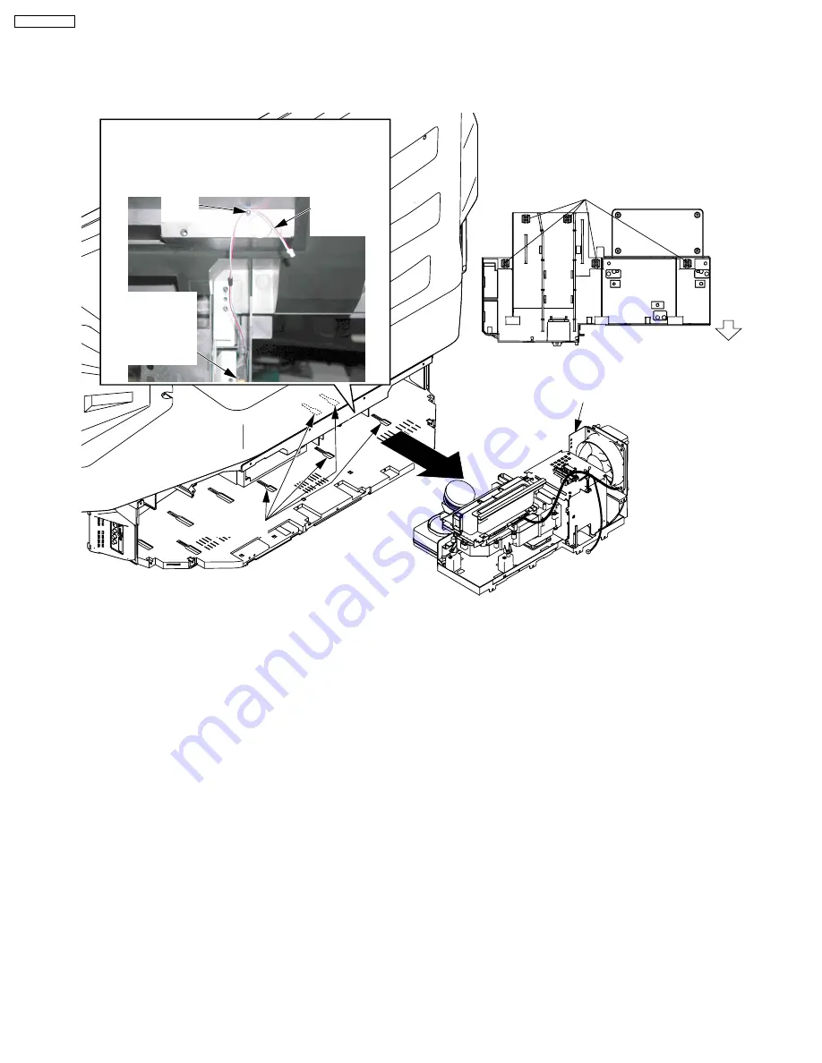 Panasonic PT-60LCX64-K Service Manual Download Page 54