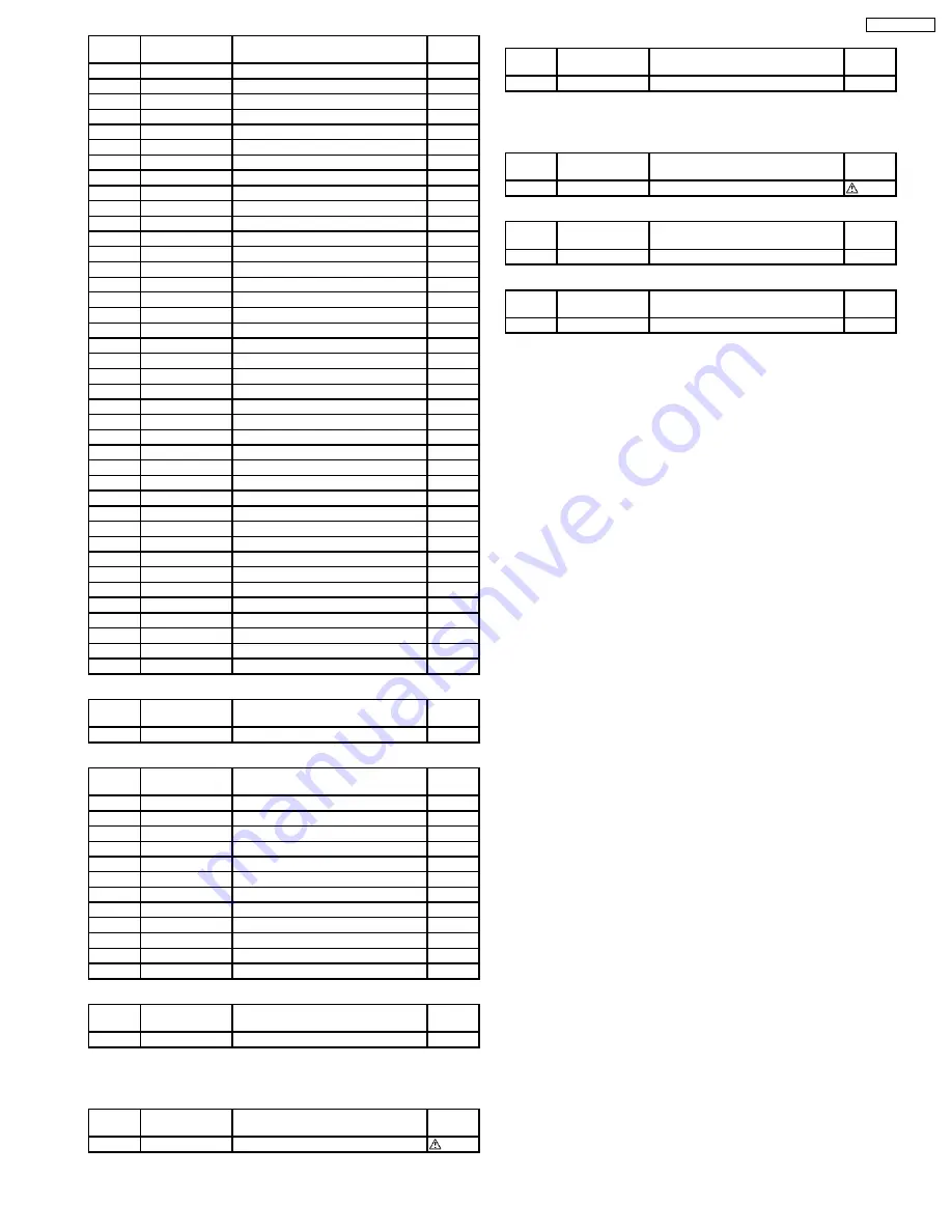 Panasonic PT-60LCX64-K Service Manual Download Page 279