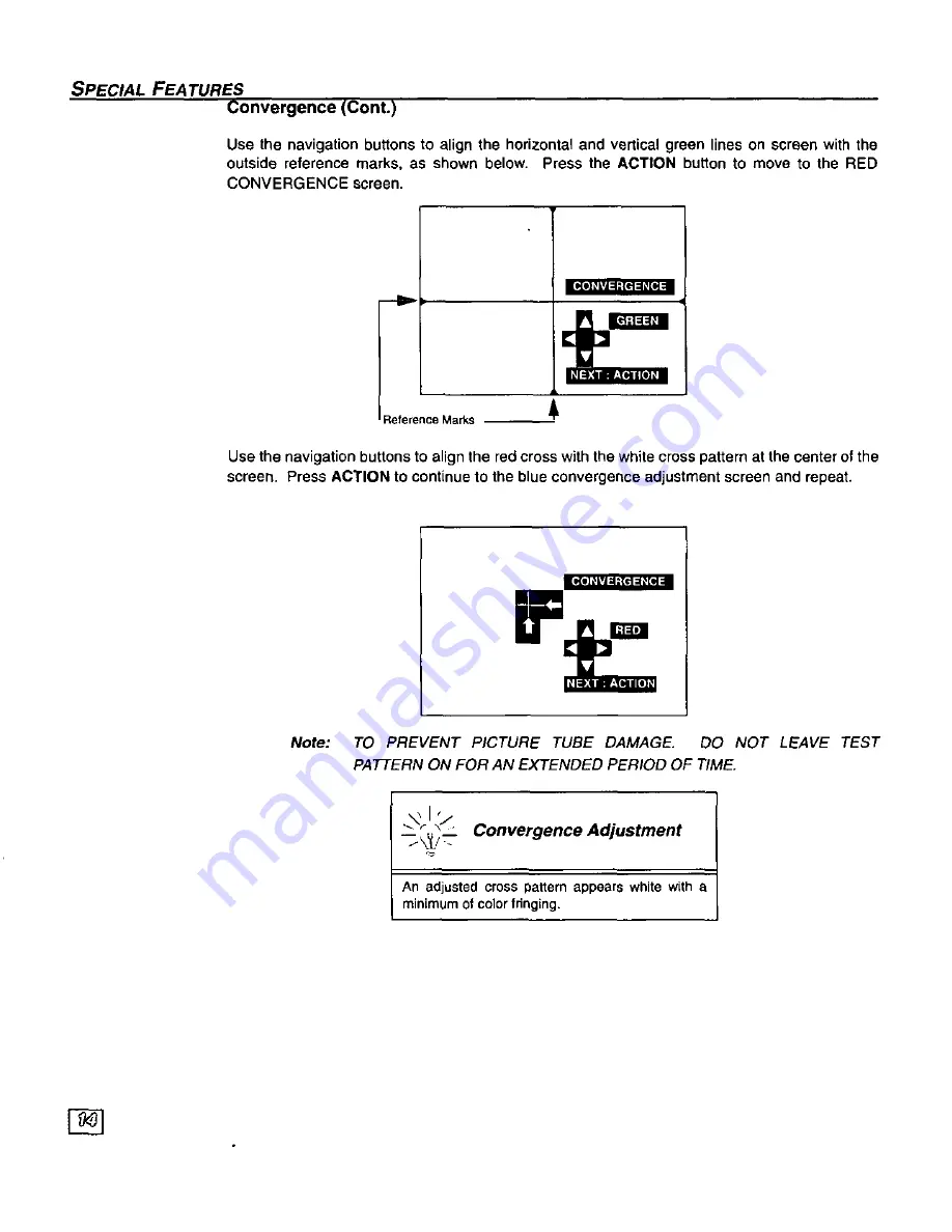 Panasonic PT-61G53 Operating Instructions Manual Download Page 16