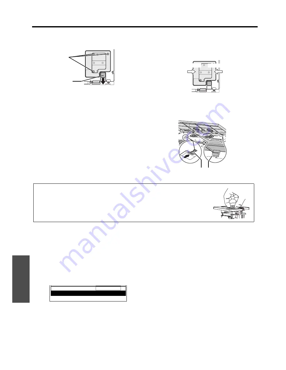 Panasonic PT-AE3000E Operating Instructions Manual Download Page 48