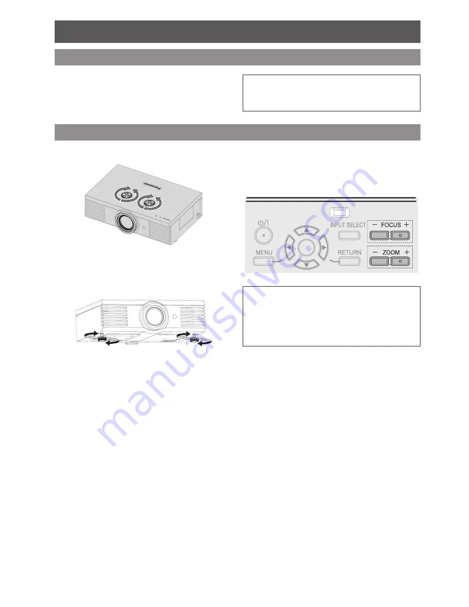 Panasonic PT-AE4000U Functional Instructions Download Page 12