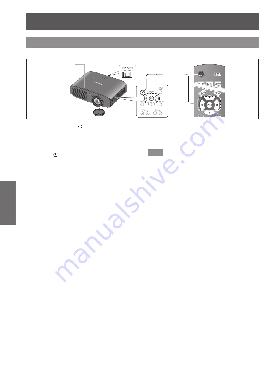 Panasonic PT-AE7000EA Operating Instructions Manual Download Page 30