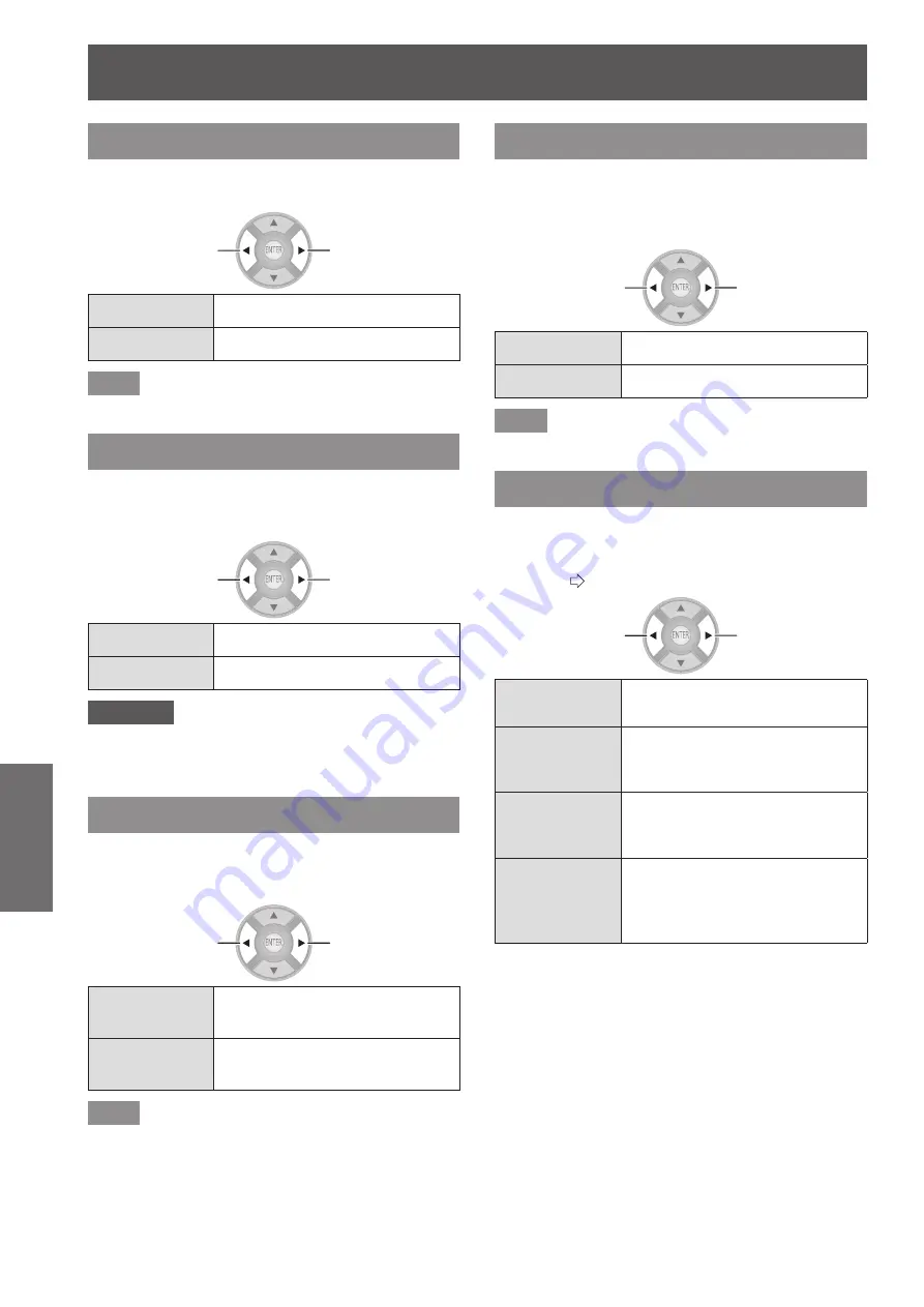 Panasonic PT-AE7000EA Operating Instructions Manual Download Page 74