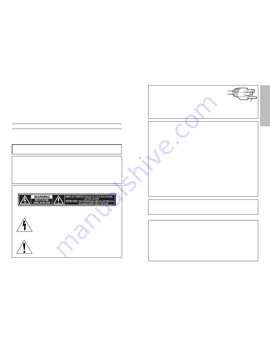 Panasonic PT AE700U - High-Definition Home Cinema LCD Projector Operating Instructions Manual Download Page 2