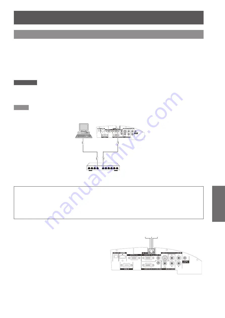 Panasonic PT-CW240U Operating Instructions Manual Download Page 51