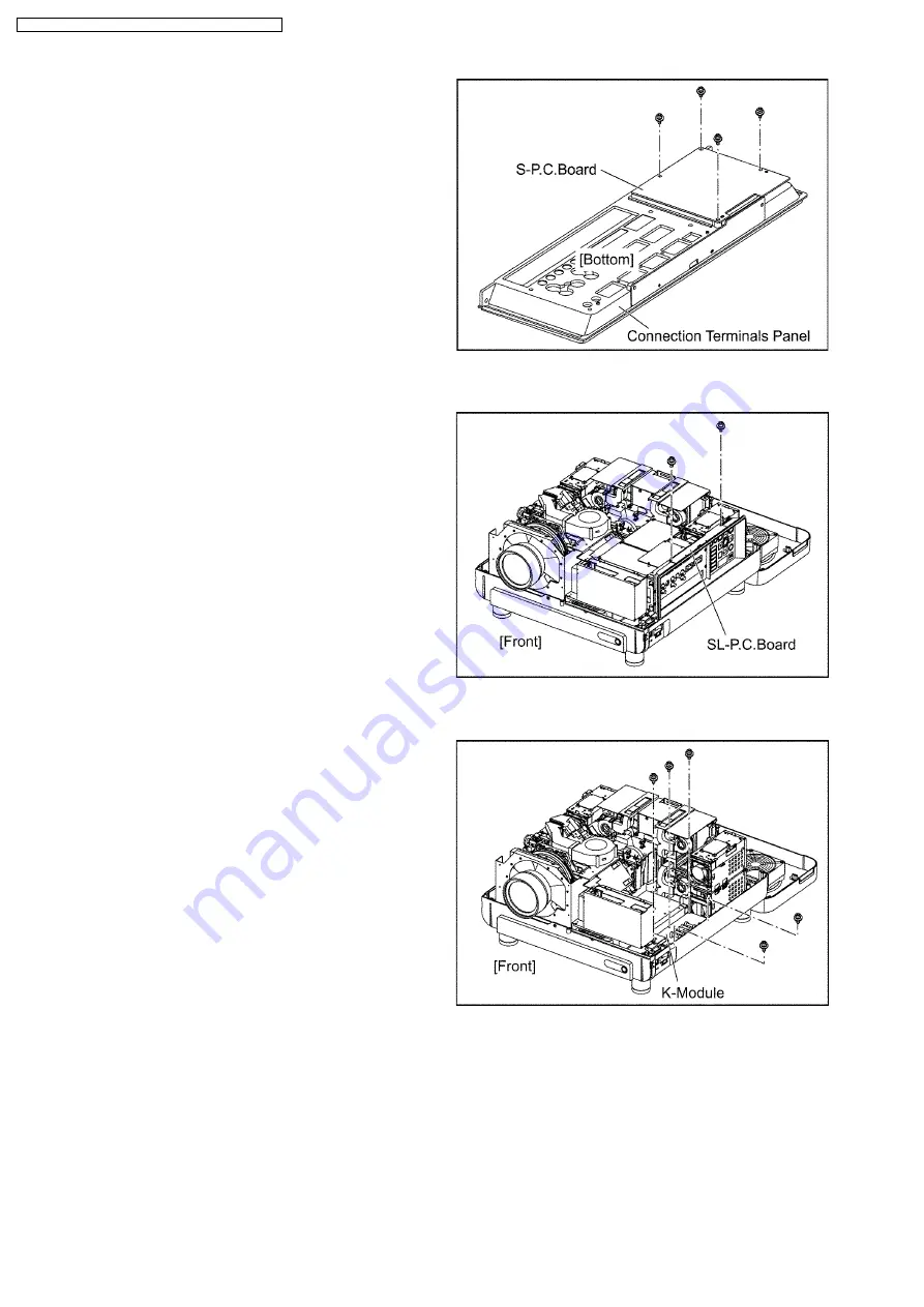 Panasonic PT-D10000E Service Manual Download Page 36