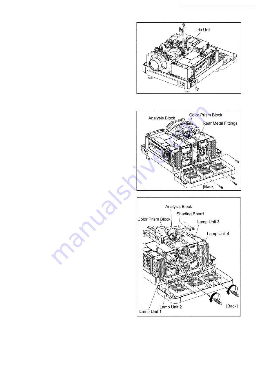 Panasonic PT-D10000E Скачать руководство пользователя страница 43