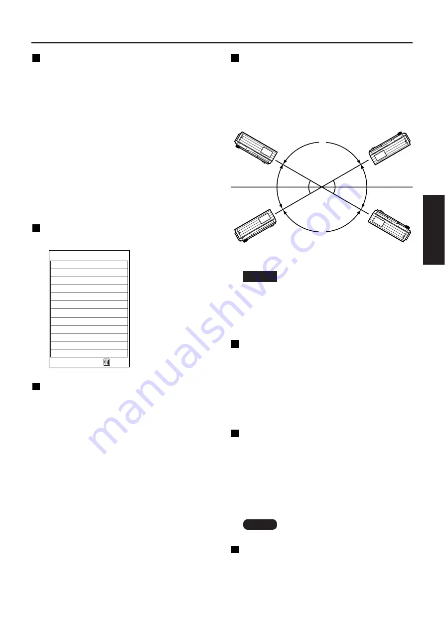 Panasonic PT-D5500E Operating Instructions Manual Download Page 35