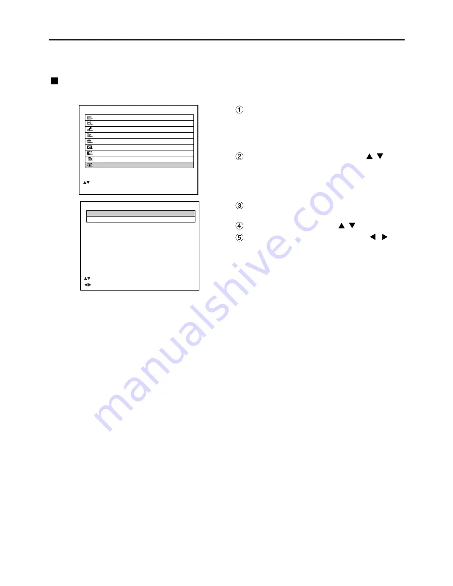 Panasonic PT-D7000E Operating Instructions Manual Download Page 80