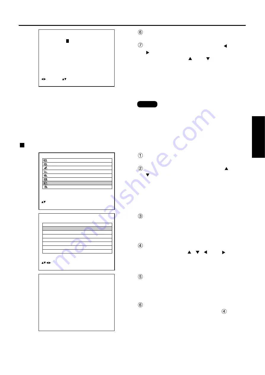 Panasonic PT-D7700E Operating Instructions Manual Download Page 39