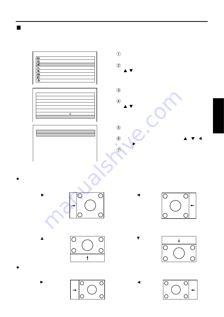 Panasonic PT-D7700E Operating Instructions Manual Download Page 61