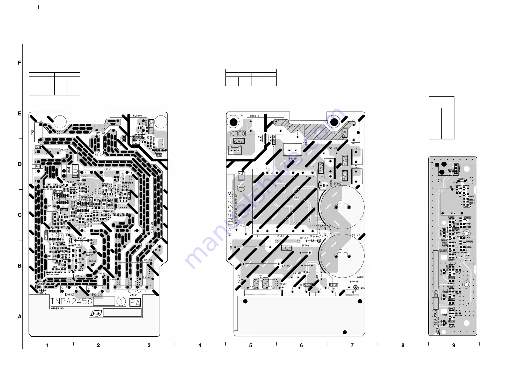 Panasonic PT-D7700E Service Manual Download Page 102