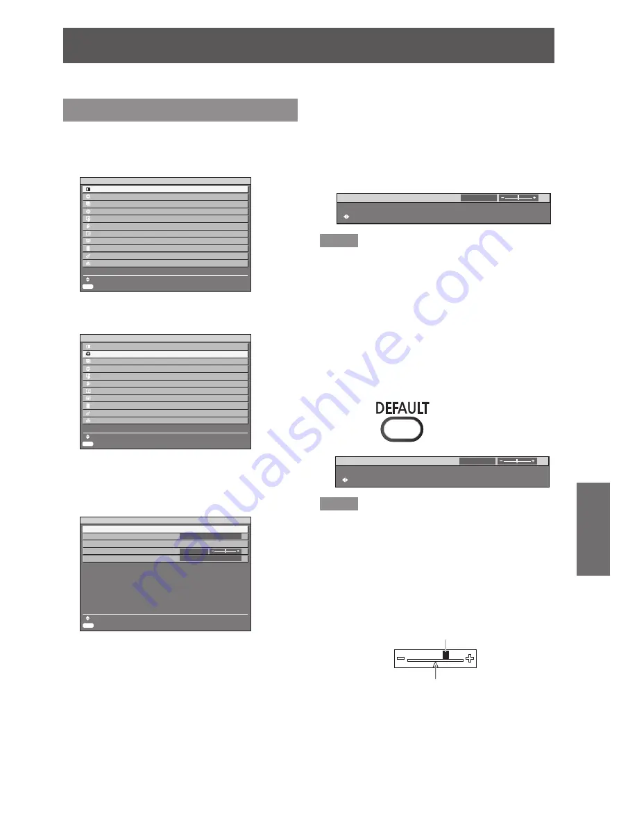 Panasonic PT-DS8500 Operating Instructions Manual Download Page 49