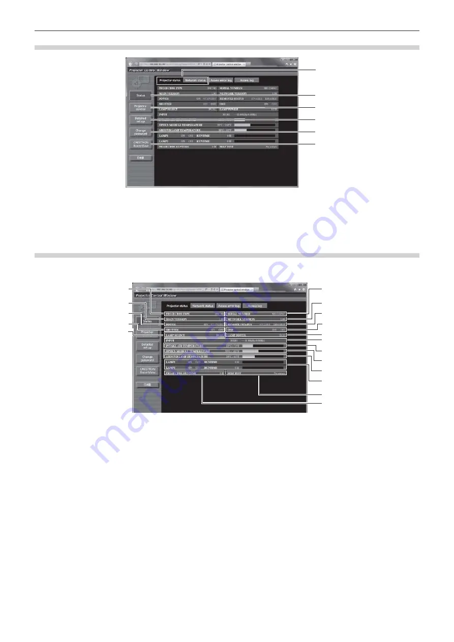 Panasonic PT-DW740 Operating Instructions Manual Download Page 95