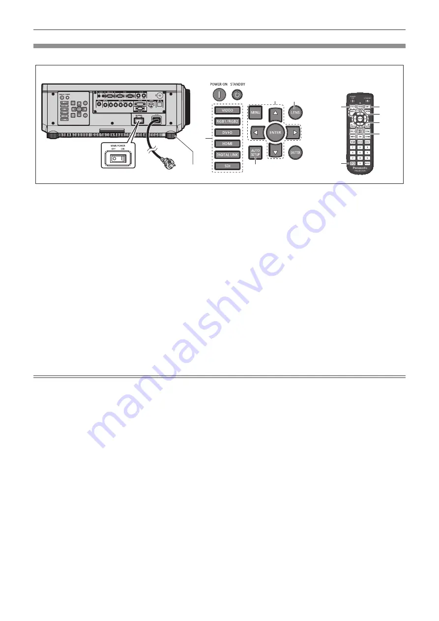 Panasonic PT-DW830E Operating Instructions Manual Download Page 56