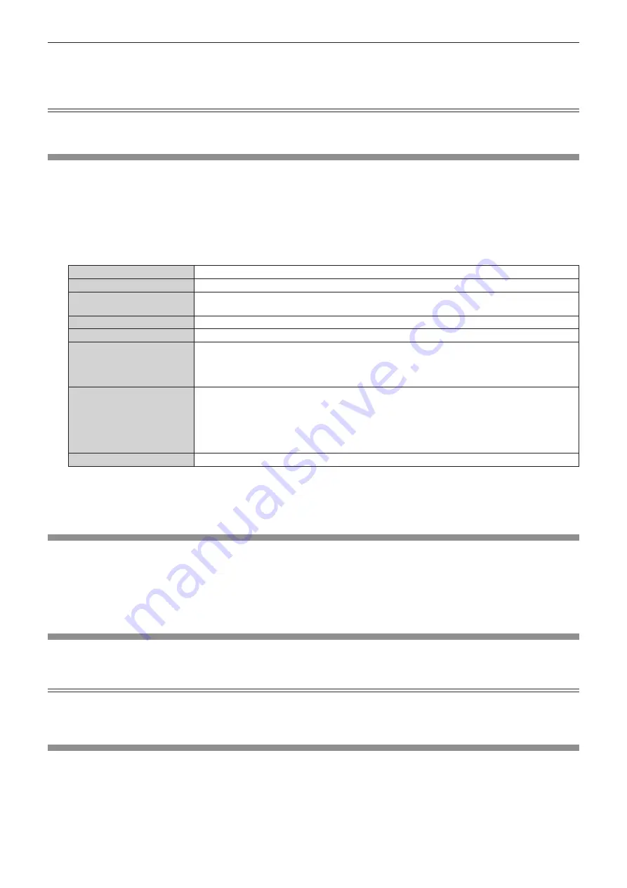 Panasonic PT-DW830E Operating Instructions Manual Download Page 136