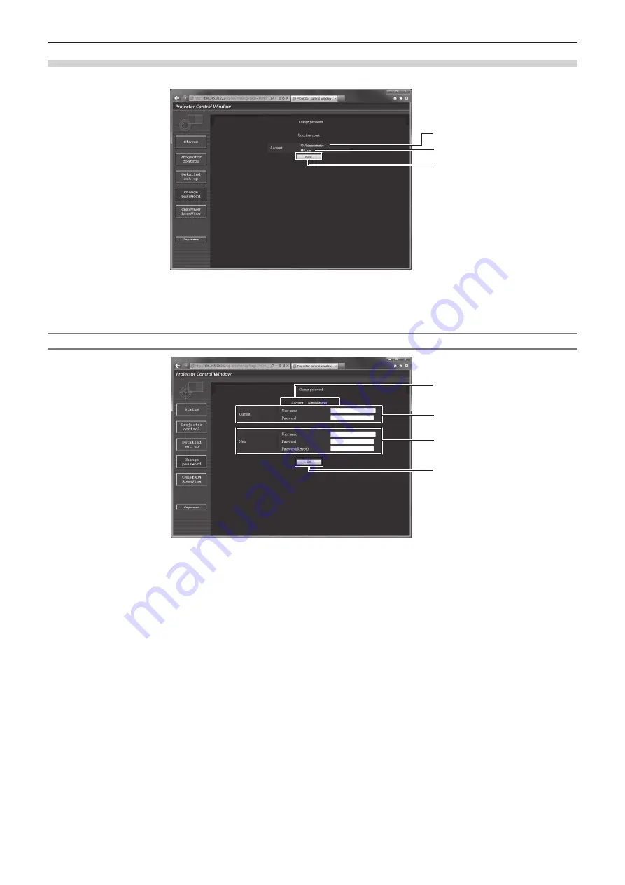 Panasonic PT-DW830E Operating Instructions Manual Download Page 152