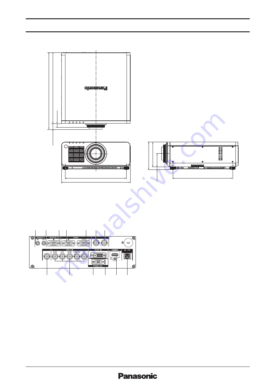 Panasonic PT-DW830K Скачать руководство пользователя страница 5