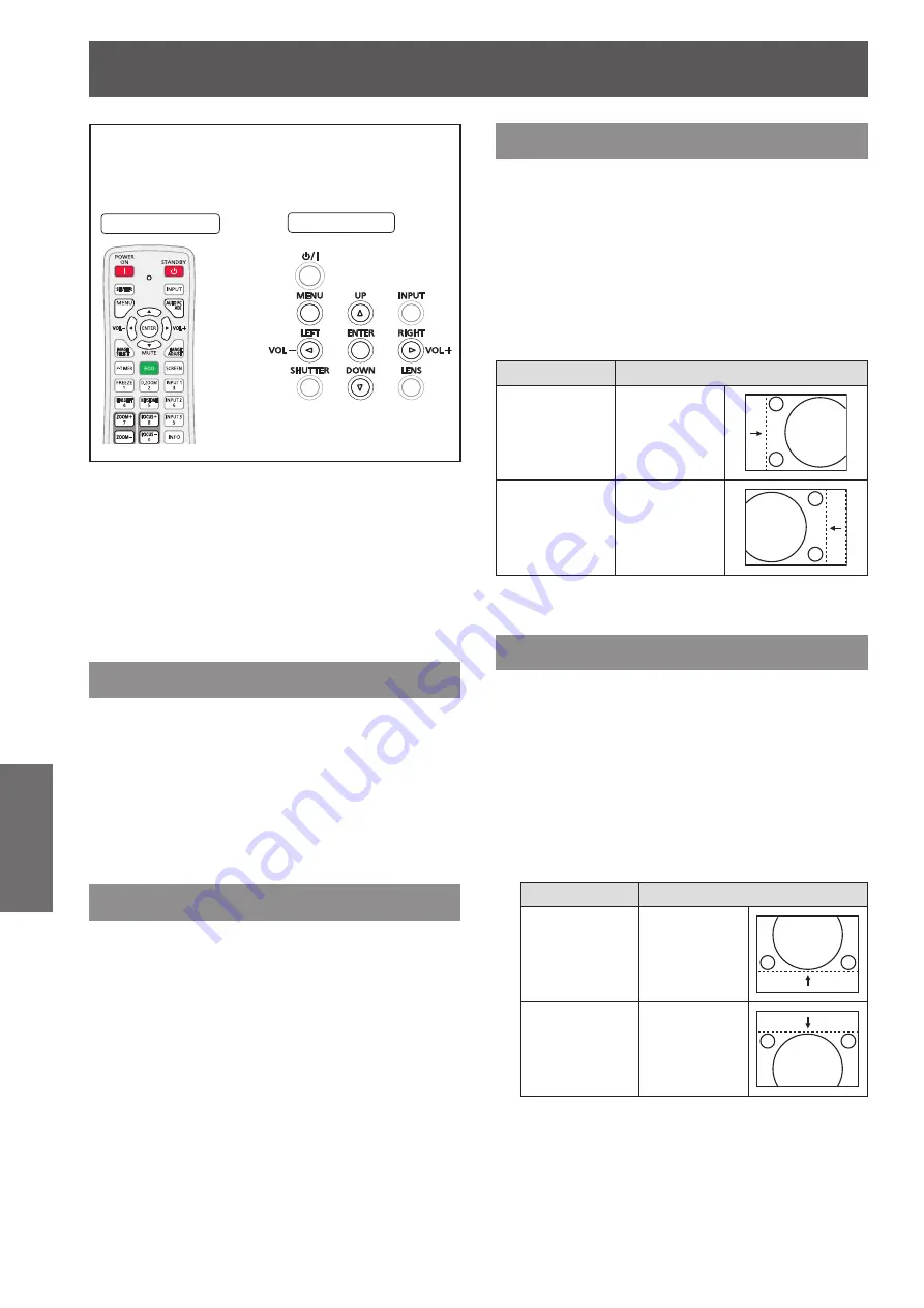 Panasonic PT-EW530E Operating Instructions Manual Download Page 52