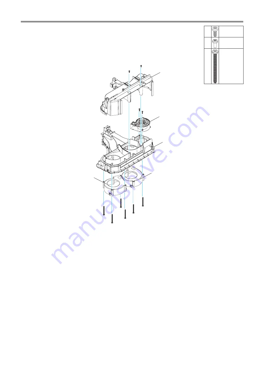 Panasonic PT-EW730T Service Manual Download Page 65