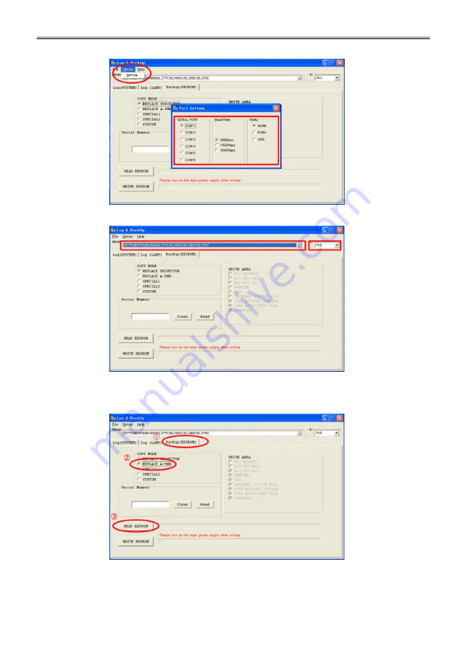 Panasonic PT-EW730T Service Manual Download Page 77