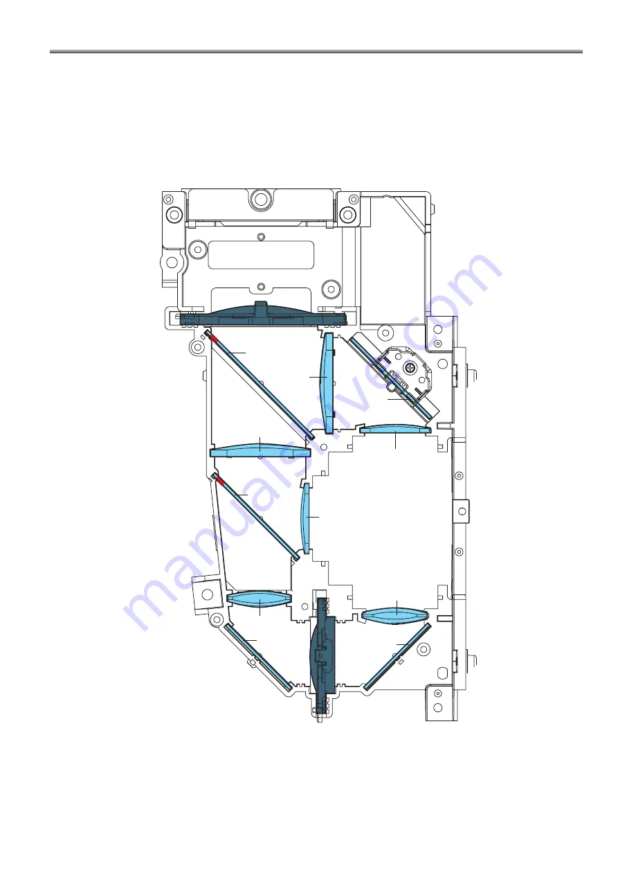 Panasonic PT-EW730T Service Manual Download Page 110