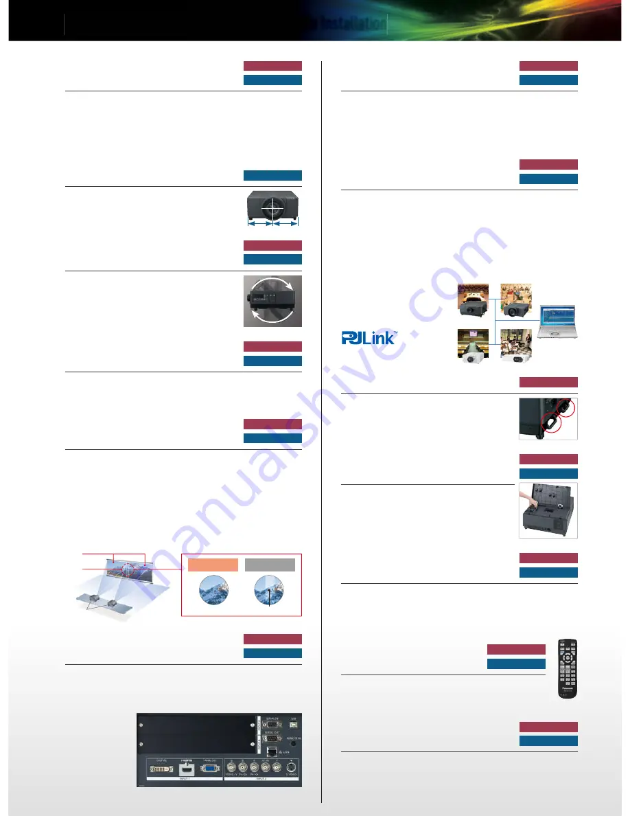 Panasonic PT-EX12K Скачать руководство пользователя страница 4