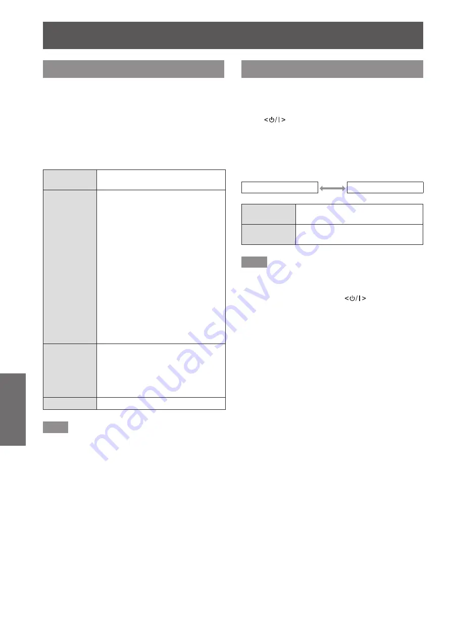 Panasonic PT-EX12KE Operating Instructions Manual Download Page 78