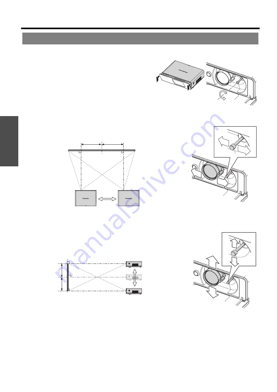 Panasonic PT-F200 Series Operating Instructions Manual Download Page 16