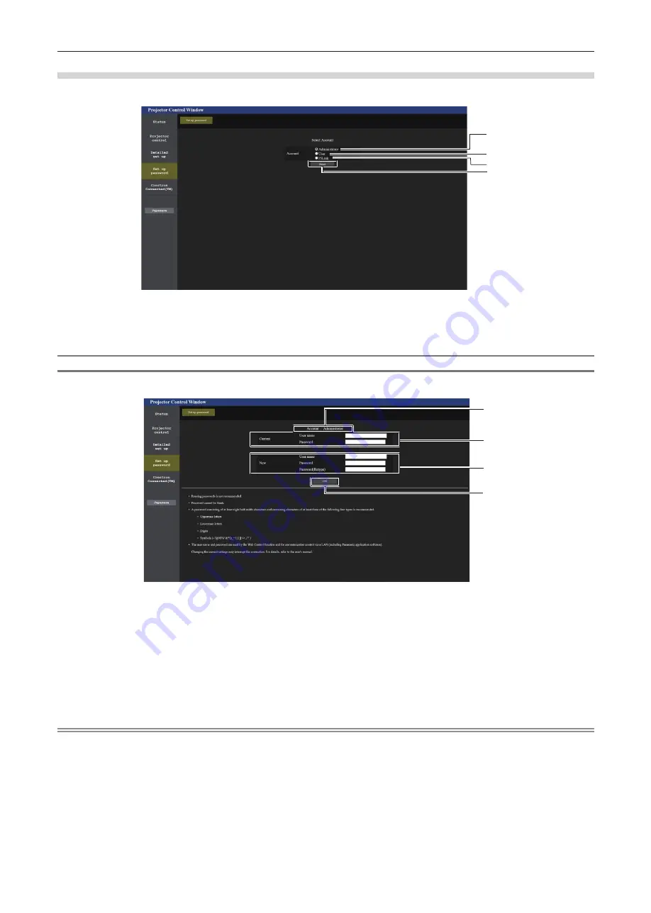 Panasonic PT-FRZ55 Operating Instructions Manual Download Page 153