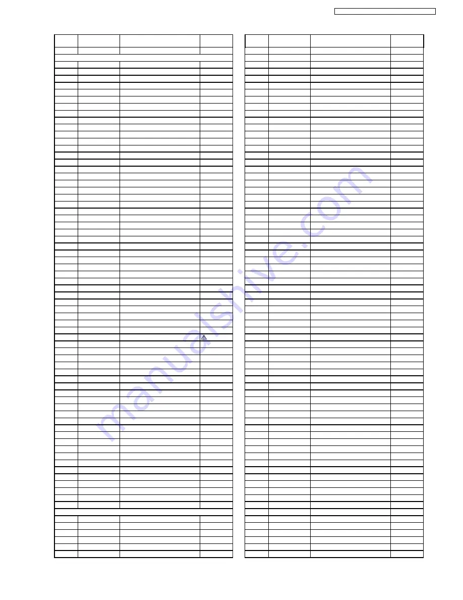 Panasonic PT-FW100NTE Service Manual Download Page 75