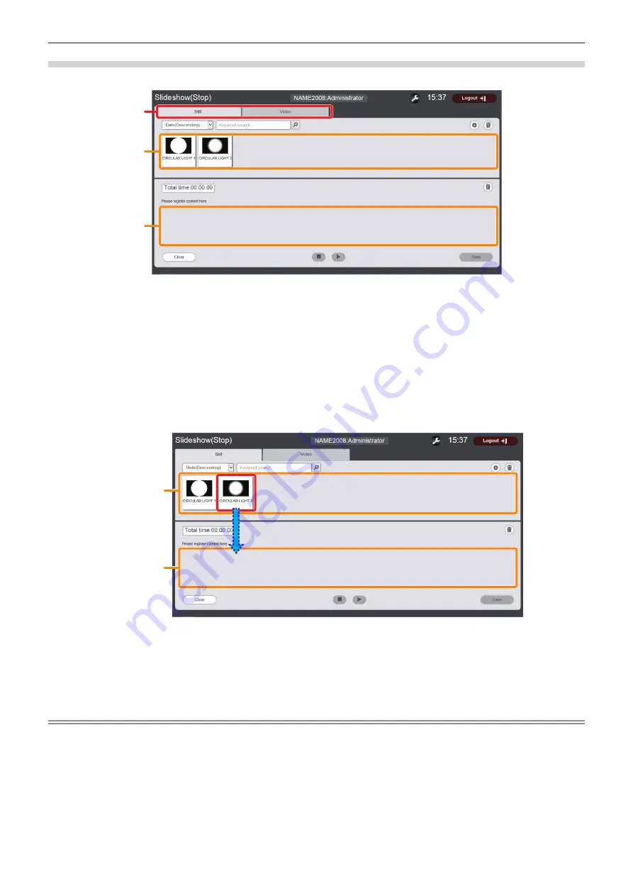 Panasonic PT-JW130F Operating Instructions Manual Download Page 185