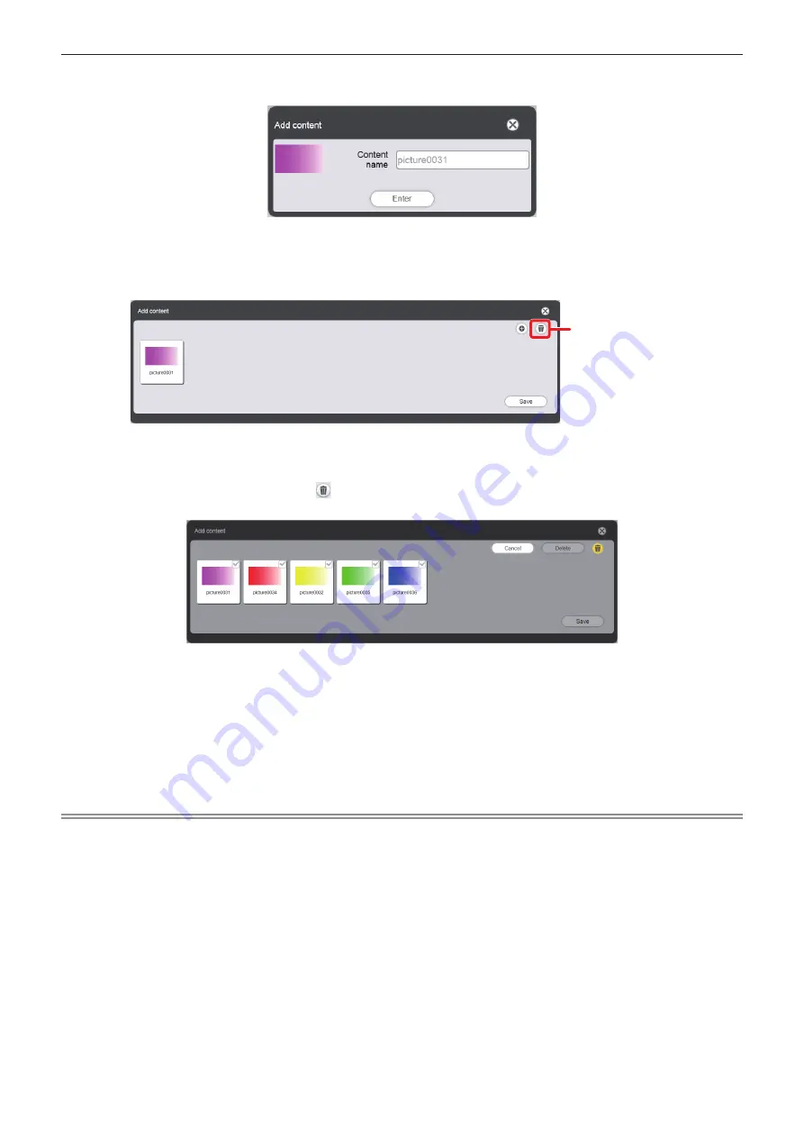 Panasonic PT-JW130F Operating Instructions Manual Download Page 187