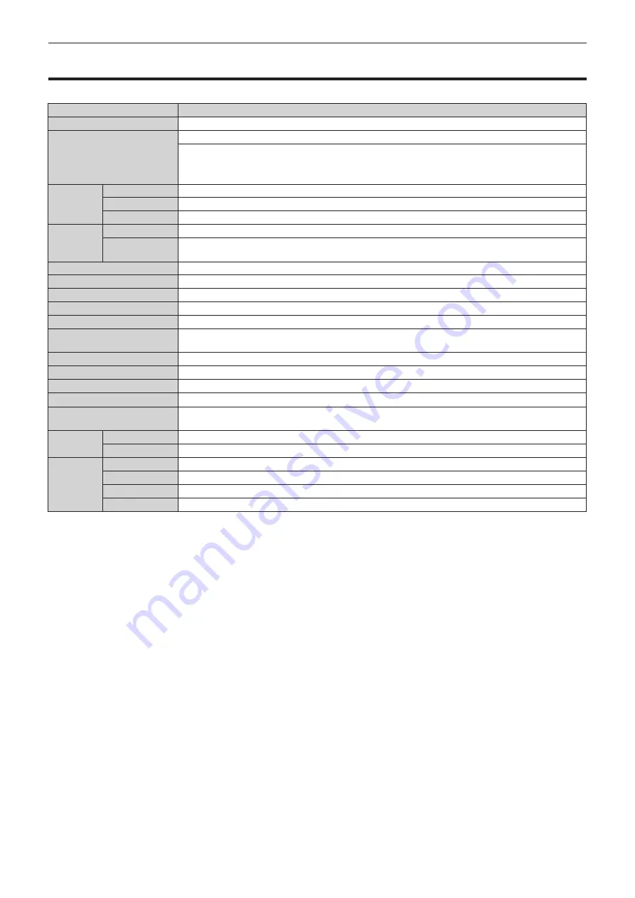 Panasonic PT-JW130HBU Operating Instructions Manual Download Page 213