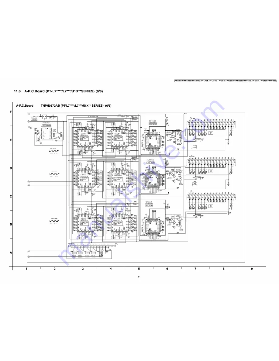 Panasonic PT-L502E Скачать руководство пользователя страница 81